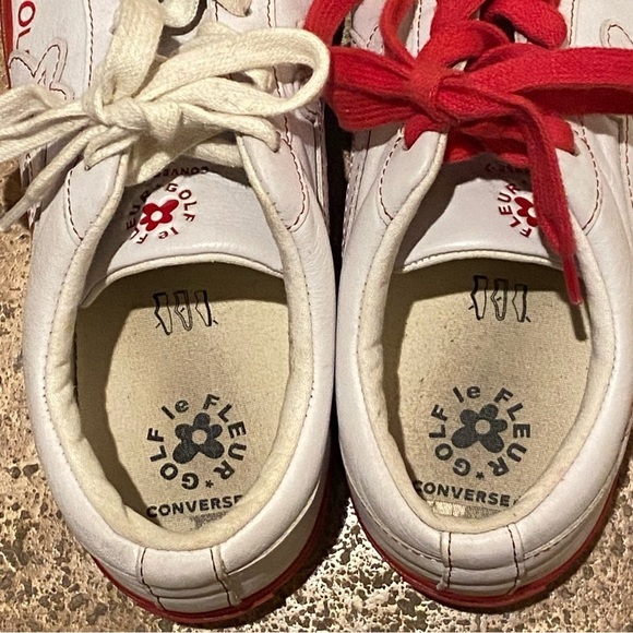 Converse x Golf Lê Fleur x One Star Ox Tyler the Creator Shoes 9.5Men 11.5Women - Picture 6 of 9